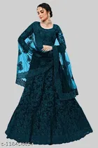 Cotton Blend Lehenga Choli for Women 