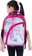 KG Kids School Backpack Unicorn Character Bags for Boys and Girls