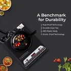Immutable 2000 W crystal Tiles Induction Cooktop Push Button  