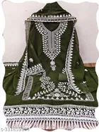Embroidered Unstitched Suit for Women 
