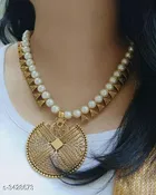 Women's Alloy Gold Plated Jewellery Set