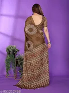 Linen Cotton Saree for Women 