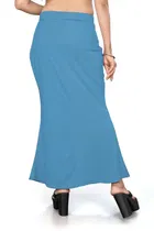 Lycra Solid Saree Petticoat for Women 