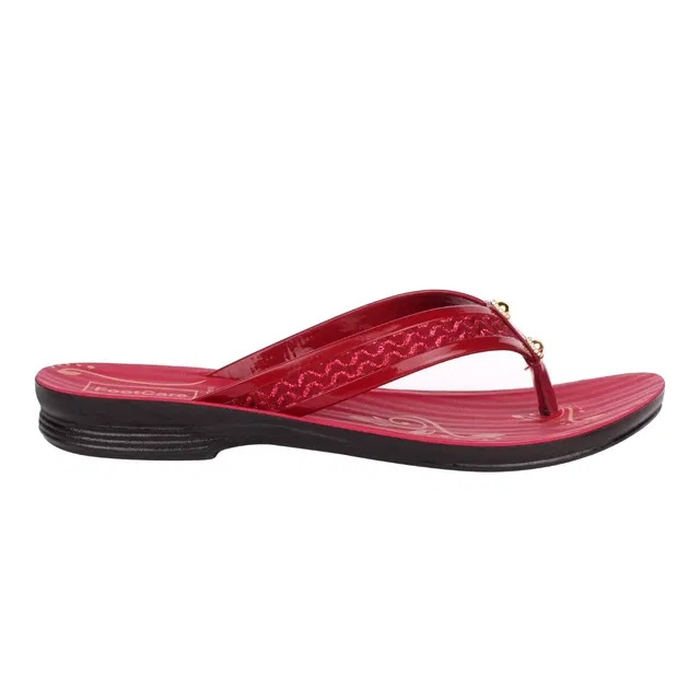 Slippers for Women (Dark Pink, 7)