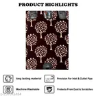KANUSHI Industries® Washable & Dustproof Tree Design Front Load Automatic Washing Machine Cover 