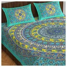 Double Bedsheet with 2 Pillow Covers 
