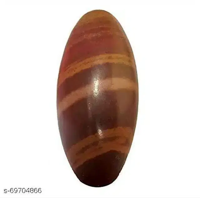 Narmadeshwar Shivling Showpieces (Brown)