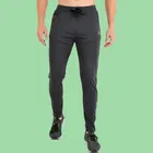 Lycra Nylon Logo Printed Track Pant for Men 
