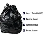 Innate Garbage Bags, Black [17 x 19 Inches], [30 Pcs x 3 Rolls]