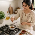 SimpleHome Aluminium Tadka Pan 11cm