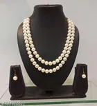 Kundan And Pearl Jewellery Set for Women & Girls, White