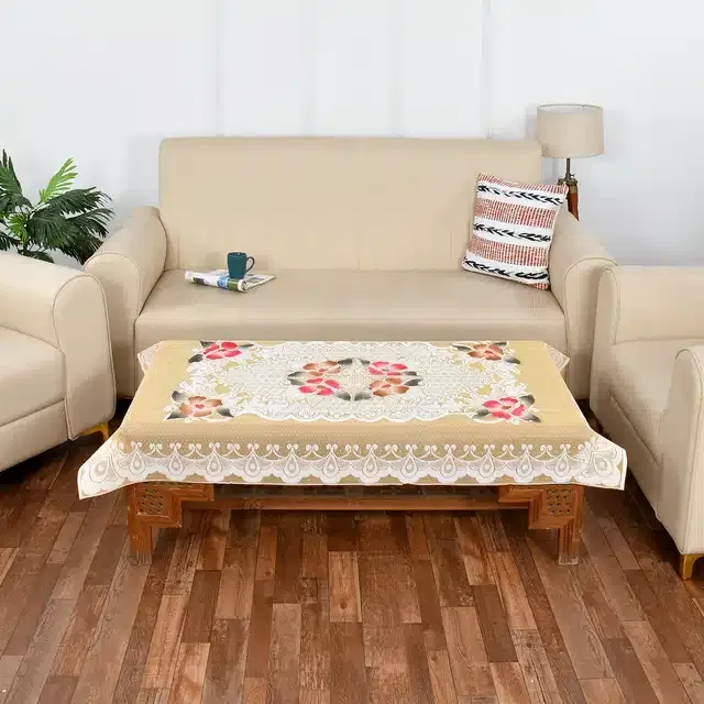 Polycotton Table Covers (Multicolor, 40x60 Inches)