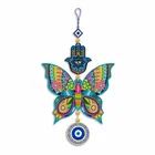 Khatu Craft  Butterfly Evil Eye Hanging 20x40cm