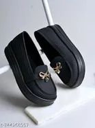 Shoetopia Girls Casual Shoes Black 