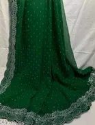 Georgette Embellished Saree for Women 