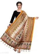 Cotton Silk Dupatta for Women 