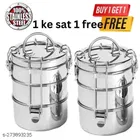 Stainless Steel 3 Layer Lunch Box 