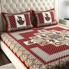 Cotton Double Bedsheet with 2 Pillow Cover 
