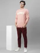 Rigo Men's Printed Fleece Sweatshirt 