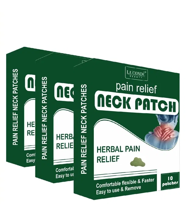 La'Conde Neck Pain Relief 10 Pcs Heat Patches (Pack of 3)