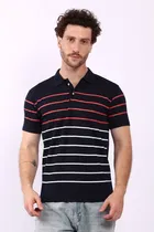 Striped Polo T-Shirt for Men 