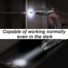 Shopper52 Electric Cordless Screwdriver Kit Set with USB Cable for Home Office 