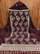 Georgette Punjabi/All Over Suits Semi-Stitched Suits for Women 