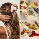 Fur Hair Clutcher for Women & Girls 