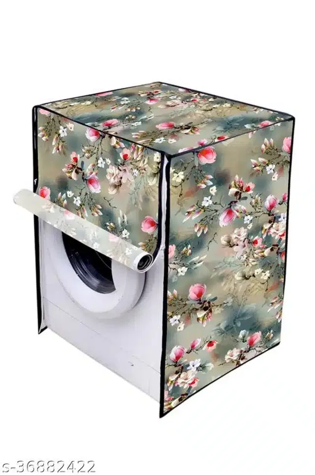 PVC Washing Machine Cover (Multicolor)