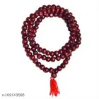 Red Chandan Beads Jap Mala (Brown)