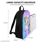 Canvas Backpack Bag, Multicolor
