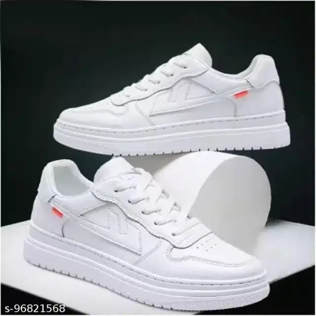 Casual Shoes for Men (White , 8)