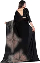 Georgette Printed Saree for Women 