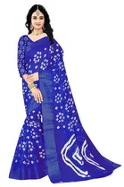 New Fancy Linen Festive Sarees 