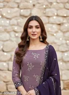 Embroidered Anarkali Party Suit for Women 