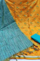 Jacquard Unstitched Dress Material for Women 