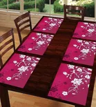 PVC Printed Dining Table Placemats 