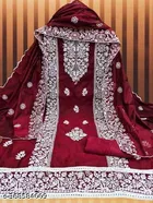 Embroidered Floral Patiala Suits for Women 