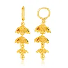 Oxidised Alloy Gold Plated Earrings for Women 