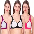 Cotton Blend Non Padded Bra for Women 
