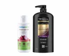 Combo of Mamaearth Onion Herbal Hair Oil (150 ml) & Treseme Hairfall Defence Shampoo (1000 ml) (Set of 2)