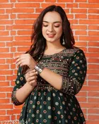 Cotton Printed Anarkali Kurti for Women 
