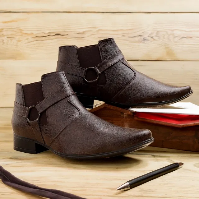Boots for Men (Brown, 10)