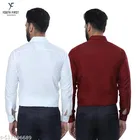 Polycotton Solid Shirts for Men, Multicolor 