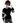 Round Neck Full Sleeves Printed T-Shirt for Boys (Black, 12-13 Years)