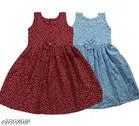Pack Of 2 Frocks & Dresses for Girls 