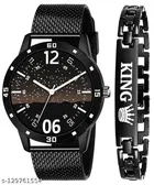 Analog Watch with Bracelet for Men 