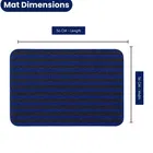 Status Dirt Trapper Doormat 36x56cm Navy Blue