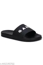 Sliders for Men, White & Black 