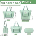 Nylon Womens Shoulder/Handbag ,Multicolour 